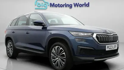 Used Skoda Kodiaq SE L Executive 150 HP (110 kW) 2023 Blue SUV