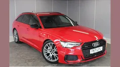 Red Used 2021 Audi A6 Black Edition Estate | £24,995 (Fair price)