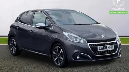 Used Peugeot 208 82 HP (60 kW) 2018 Grey Hatchback