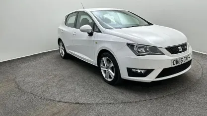 Used Seat Ibiza FR 110 HP (80 kW) 2017 White Hatchback
