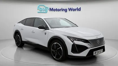 White Used 2024 Peugeot 408 GT Hatchback | £17,880 (Fair price)