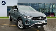Blue Used 2025 VW T-Roc Match SUV | £27,456 (Fair price)
