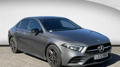 Used Mercedes A180 AMG Line Premium 136 HP (100 kW) 2022 Grey Sedan