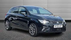 Midnight black Used 2025 Seat Ibiza XCELLENCE Hatchback | £18,990 (Fair price)