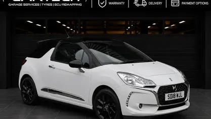 Used DS Automobiles DS3 Connected Chic 82 HP (60 kW) 2018 White Hatchback