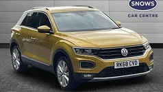 Yellow Used 2018 VW T-Roc SEL SUV | £14,749 (Fair price)