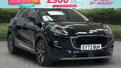 Used Ford Puma Titanium 125 HP (91 kW) 2023 Black SUV