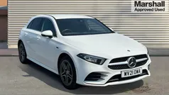 White Used 2021 Mercedes A250 AMG line Hatchback | £15,761 (Good price)