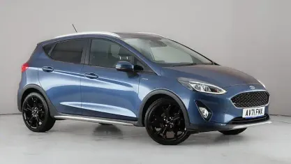 Used Ford Fiesta Active X 125 HP (91 kW) 2022 Blue Hatchback
