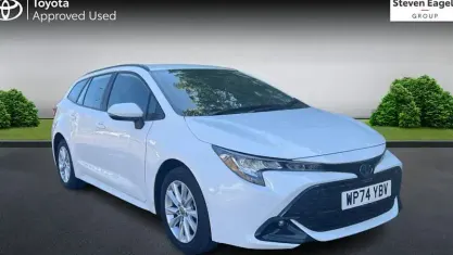 Used Toyota Corolla 196 HP (144 kW) 2025 White Estate