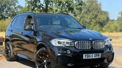 Used BMW X5 M Sport 313 HP (230 kW) 2015 Black SUV
