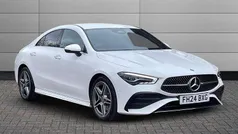 White Used 2024 Mercedes CLA200 Executive Coupe | £29,095 (Fair price)