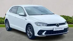 White Used 2022 VW Polo R-line Hatchback | £16,061 (Fair price)