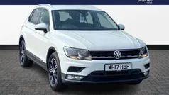 White Used 2017 VW Tiguan SE SUV | £14,750 (Fair price)