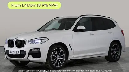 White Used 2019 BMW X3 M Sport SUV | £24,308 (Fair price)