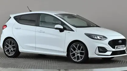 Käytetty Ford Fiesta ST-Line 101 HP (74 kW) 2022 Valkoinen Viistoperä
