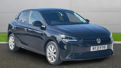Used Vauxhall Corsa 75 HP (55 kW) 2021 Black Hatchback