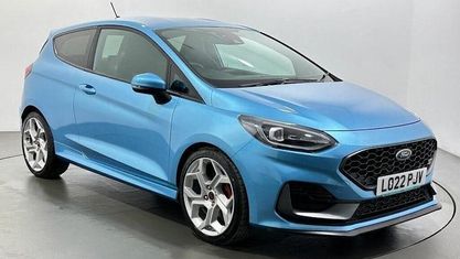 Second-hand Ford Fiesta ST 200 CP (147 kW) 2021 Albastru Hatchback