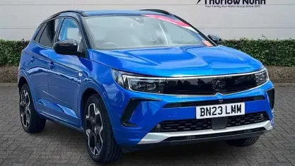 Used Vauxhall Grandland X Ultimate 131 HP (96 kW) 2023 Blue SUV