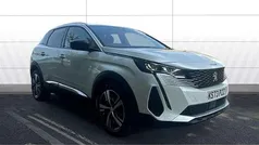 White Used 2023 Peugeot 3008 Allure SUV | £19,602 (Fair price)