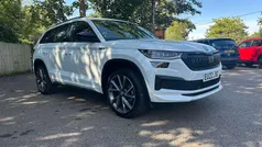 White Used 2022 Skoda Kodiaq SportLine SUV | £28,900 (Fair price)