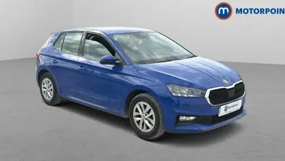Used Skoda Fabia Comfort 110 HP (80 kW) 2023 Blue Hatchback