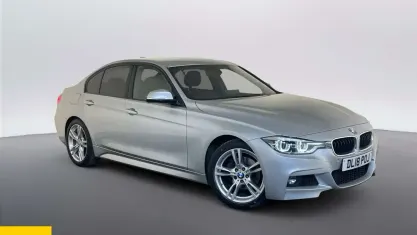 Begagnad BMW 330e M Sport 252 HK (185 kW) 2018 Silver Sedan