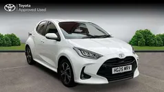 White New 2025 Toyota Yaris Hybrid Design Hatchback | £20,850 (Fair price)