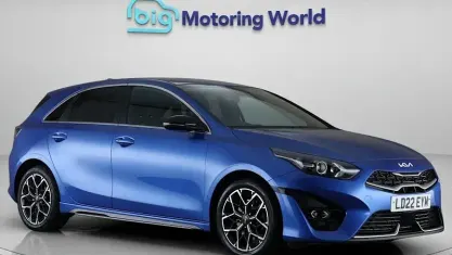 Used Kia Ceed GT-Line 160 HP (117 kW) 2022 Blue Hatchback