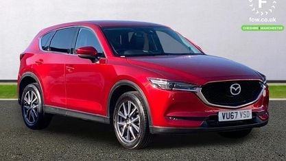 Second-hand Mazda CX-5 Inclusive 150 CP (110 kW) 2017 Roșu SUV