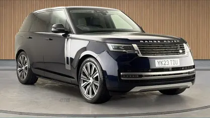 Used Land Rover Range Rover HSE 400 HP (294 kW) 2023 Portofino blue SUV