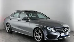 Grey Used 2017 Mercedes C200 AMG line Sedan | £16,650 (Fair price)