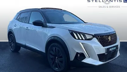 White Used 2022 Peugeot 2008 Premium SUV | £17,644 (Fair price)