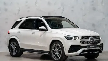 Used Mercedes GLE400 AMG Line Premium Plus 330 HP (242 kW) 2019 White SUV
