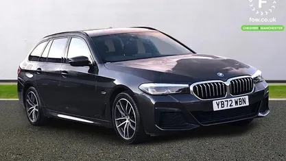 Grey Used 2022 BMW 530e Comfort Edition Estate | £26,399 (Fair price)