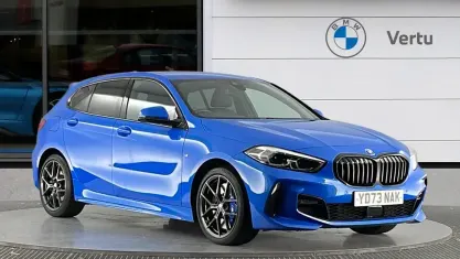 Used BMW 118 M Sport 136 HP (100 kW) 2023 Blue Hatchback