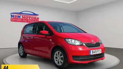 Used Skoda Citigo SE 60 HP (44 kW) 2019 Red Hatchback