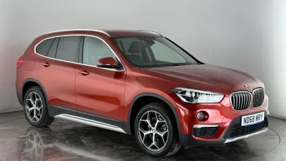 Used BMW X1 xLine 190 HP (139 kW) 2018 Orange SUV
