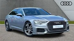 Silver Used 2022 Audi A6 S-Line Sedan | £23,295 (Good price)