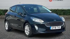 Black Used 2018 Ford Fiesta Zetec Hatchback | £11,398 (Fair price)