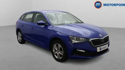 Used Skoda Scala SE 110 HP (80 kW) 2023 Blue Hatchback