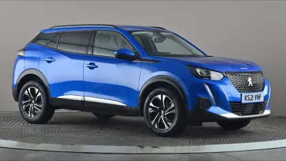 Used Peugeot 2008 Allure 101 HP (74 kW) 2021 Blue SUV