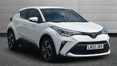 White Used 2022 Toyota C-HR Design SUV | £20,850 (Fair price)