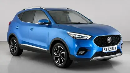 Used MG ZS Exclusive 106 HP (77 kW) 2023 Blue SUV