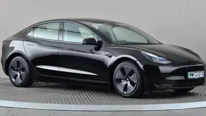 Used Tesla Model 3 Standard Range 180 kW (245 HP) 2022 Black Sedan