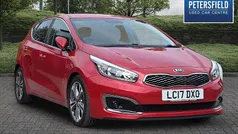Red Used 2017 Kia Ceed 3 Hatchback | £6,490 (Fair price)