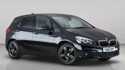Used BMW 218 Sport Line 136 HP (100 kW) 2015 Black Estate