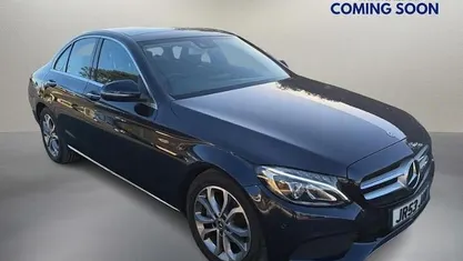Blue Used 2018 Mercedes C220 Premium Plus Sedan | £14,650 (Good price)