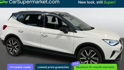 Used Seat Arona FR 110 HP (80 kW) 2022 White SUV