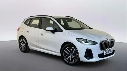Used BMW 225 Active Tourer M Sport 245 HP (180 kW) 2023 White MPV